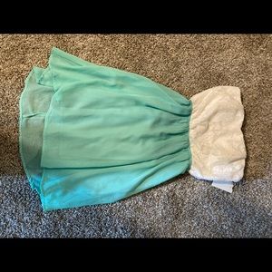 Cute strapless dress